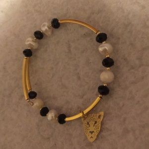 Cheetah charm bracelet